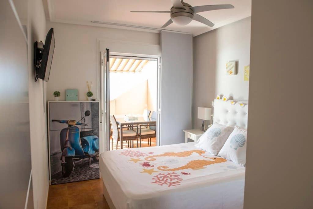 Precioso Apartamento Frente Al Mar ซานตาโปลา ภายนอก รูปภาพ