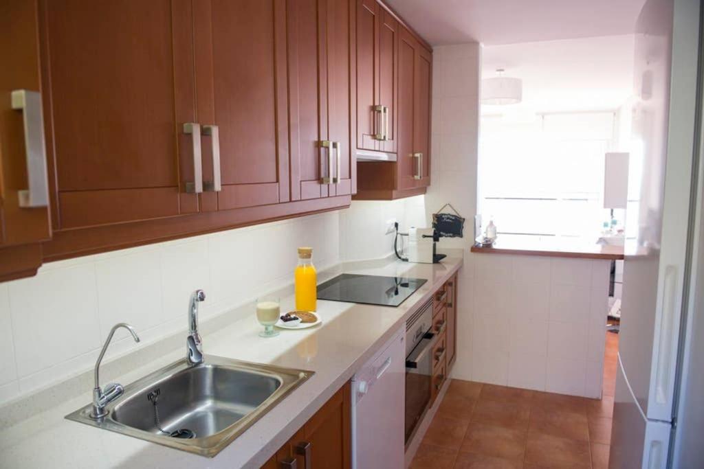 Precioso Apartamento Frente Al Mar ซานตาโปลา ภายนอก รูปภาพ